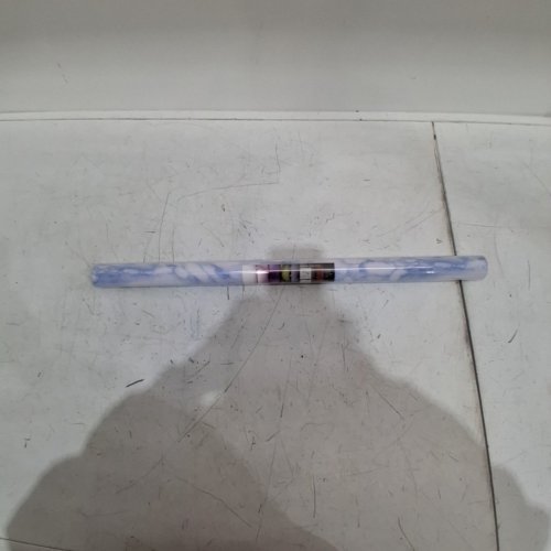 MARBLE PRINT WATERPROOF PEEL AND STICK ADHESIVE- 23.6" X 120" - BLUE /WHITE (MODEL: B0F292GPJK0 image 2