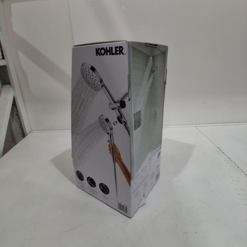 KOHLER PRONE 3 IN 1 MULTIFUNCTION SHOWER HEAD WITH POWERSWEEP AND PULL DOWN SHOWER HEAD - 72" HOSE - CHROME (MODEL: ‎1786464/ R31657-G-CP) image 3