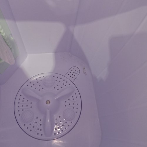 COSTWAY PORTABLE COMPACT TWIN TUB WASHING MACHINE - 17.6LBS CAPACITY - GREY/WHITE - (MODEL: FP11145US-DK) image 5