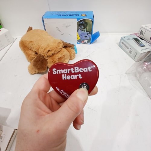 SNUGGLE PUPPY ANXIETY SOLUTION WITH REAL FEEL HEART BEAT image 2