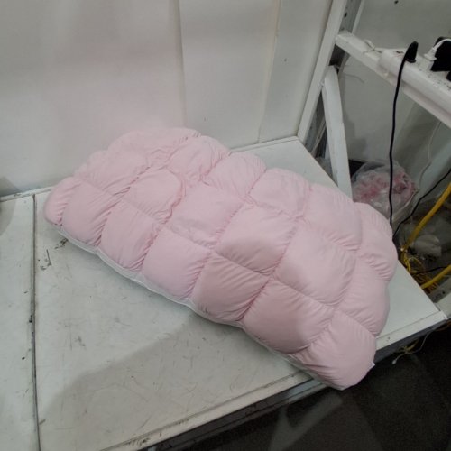 MELLOW PUFF PILLOW CLOUD DESIGN FOR SIDE BACK SLEEPERS - KING - PINK/WHITE (MODEL: DEWEFDFAR-2536BD39) image 3