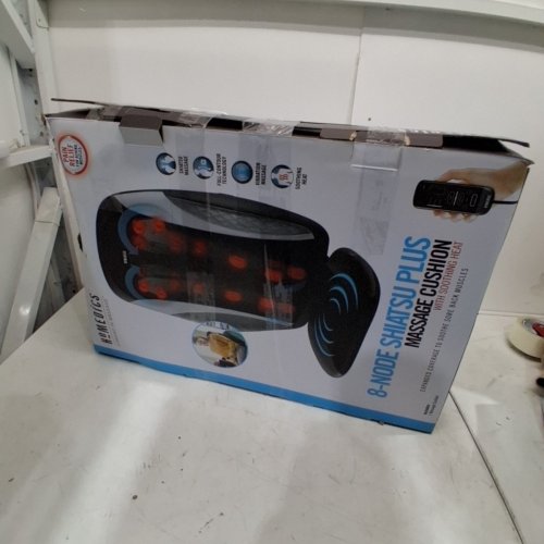 HOMEDICS 8-NODE SHIATSU PLUS MASSAGE CUSHION WITH SOOTHING HEAT (MODEL: MCS-617HJ) image 4