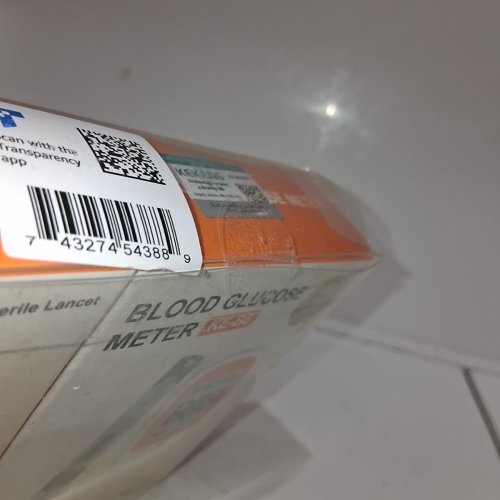 DIABETES BLOOD GLUCOSE MONITOR KIT - WHITE/ORANGE (MODEL: KE-B6) image 3