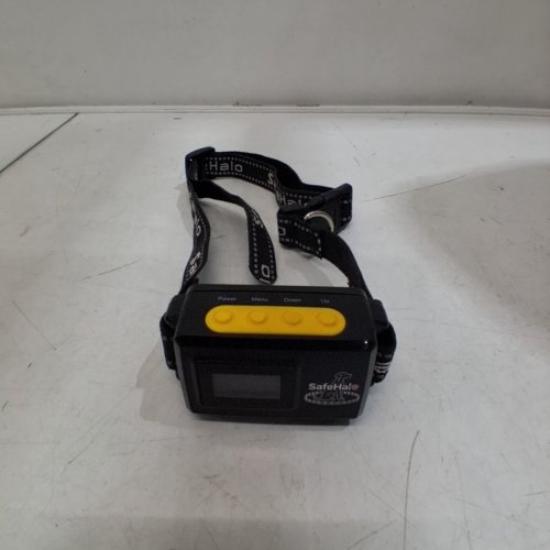 SAFEHALO GPS ELECTRIC WIRELESS DOG FENCE SYSTEM - 65FT-9840FT - 12"-28" - BLACK/ORANGE (MODEL: H09) image 4