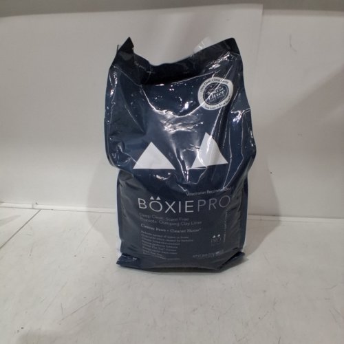 BOXIEPRO SELF CLEANING CAT LITTER WITH PROBIOTIC CLUMPING CLAY - 28LB image 2