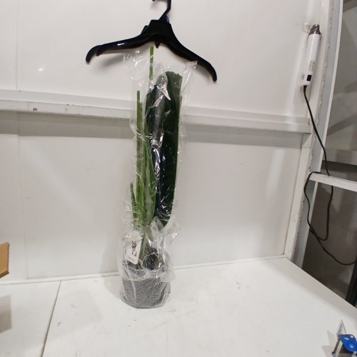 ARTIFICIAL BIRD OF PARADISE FAUX PLANT - 47" - WHITE POT (MODEL: BPLRJ-120) image 2