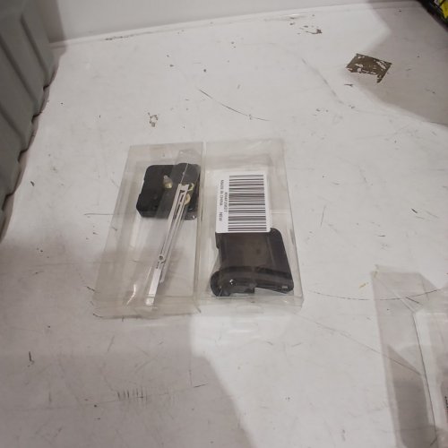 2 WALL-CLOCK MOVEMENT MECHANISMS WITH HANDS - BATTERY OPERATED REPAIR PARTS FOR SMALL CLOCKS image 2