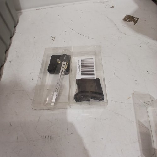 2 WALL-CLOCK MOVEMENT MECHANISMS WITH HANDS - BATTERY OPERATED REPAIR PARTS FOR SMALL CLOCKS image 3