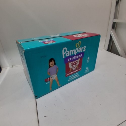 96PK PAMPERS CRUISERS 360 DIAPERS - SIZE 5 image 2