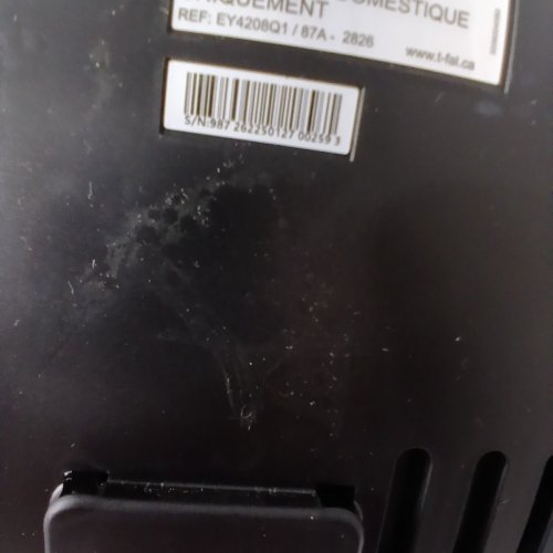 T-FAL INFRARED SURFACE AIR FRYER - 6.3 QT - 1800W - BLACK (MODEL: 2055376) image 11