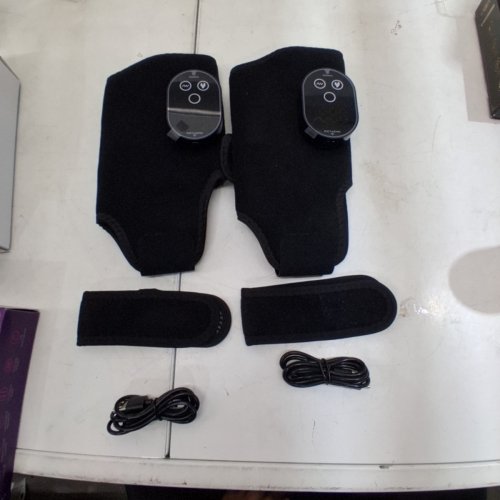 HEATED VIBRATING FOOT MASSAGER - BLACK image 3