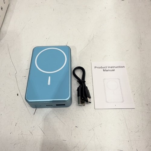 MAGNETIC WIRELESS POWER BANK - 26800 MAH - BLUE (MODEL: C11-2) image 3