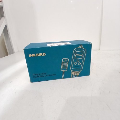 INKBIRD DIGITAL WI-FI DUAL OUTLET PRE-WIRED HUMIDISTAT HUMIDITY CONTROLLER - 100-230VAC - 50/60HZ - 10-99% RELATIVE HUMIDITY - GREY (MODEL: IHC-200) image 2