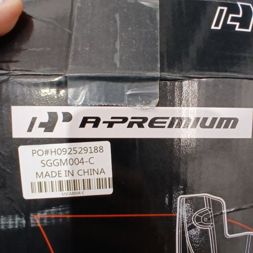4PC A-PREMIUM FRONT & REAR SPLASH MUD FLAPS - BLACK (MODEL: SGGM004-C) image 4