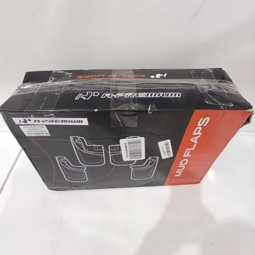 4PC A-PREMIUM FRONT & REAR SPLASH MUD FLAPS - BLACK (MODEL: SGGM004-C) image 5