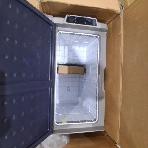 BODEGA COOLER PORTABLE REFRIGERATOR ON WHEELS, WIFI CONTROL APP - 12V - 60L/64QT - BLUE/WHITE (MODEL: T60) image 4