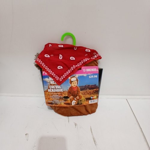 BABY PALAMON HORSE HERO COSTUME - 12-18 MONTHS - BROWN image 2
