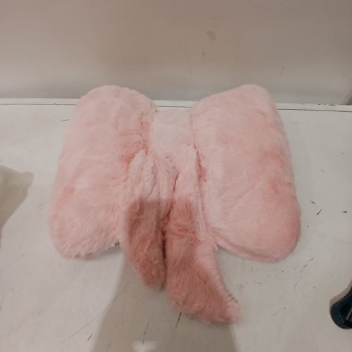 PINK BOW PILLOW SOFT BOW DECORATIVE PILLOW - PINK image 2
