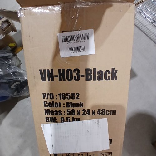 ADJUSTABLE MESH ERGONOMIC HOME OFFICE DESK CHAIR - 20" X 35" - BLACK - (MODEL:VN-H03) image 2
