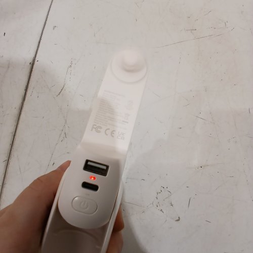JISULIFE 3-IN-1 HANDHELD FOLDABLE TEDDY BEAR FAN WITH FLASHLIGHT - WHITE (MODEL: F8X) image 2