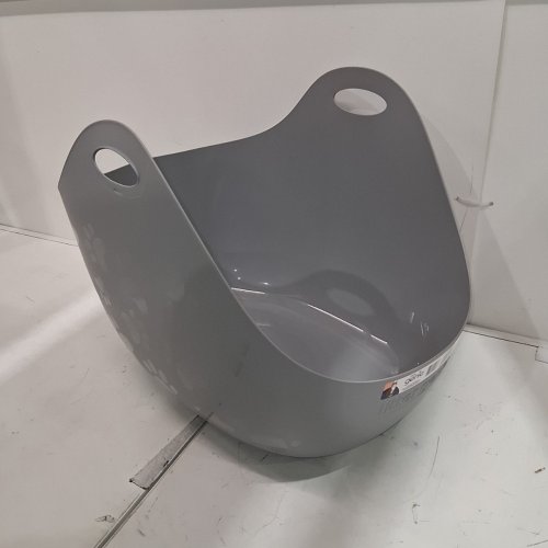 LITTER GENIE CAT LITTER BOX, FLEXIBLE PLASTIC WITH POUR SPOT - GREY image 2