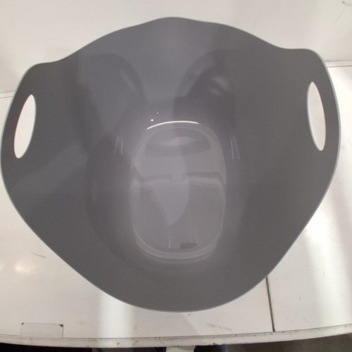 LITTER GENIE CAT LITTER BOX, FLEXIBLE PLASTIC WITH POUR SPOT - GREY image 3