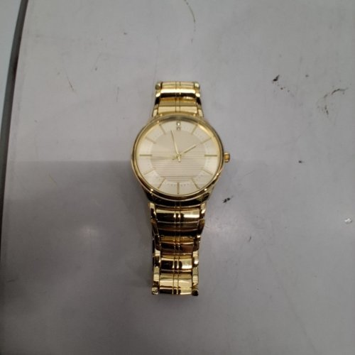 MENS ACCUTIME ANALOG WRISTWATCH - 40 MM- GOLD-TONE (MODEL: GWC1177) image 3