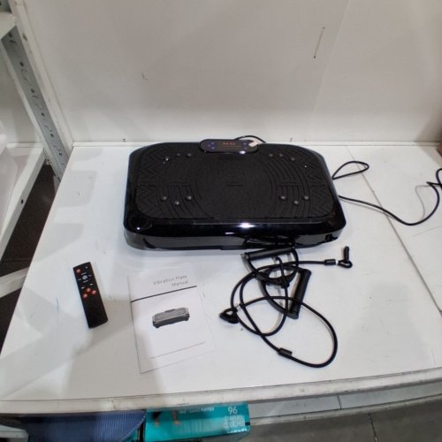 TAEVNO VIBRATION PLATE EXERCISE MACHINE- 450LBS - BLACK image 3