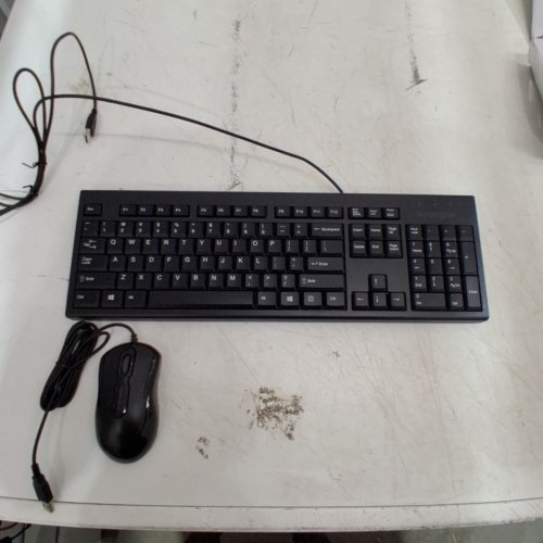 2PC KENSINGTON WIRED KEYBOARD FOR LIFE DESKTOP SET WITH MOUSE - BLACK image 5
