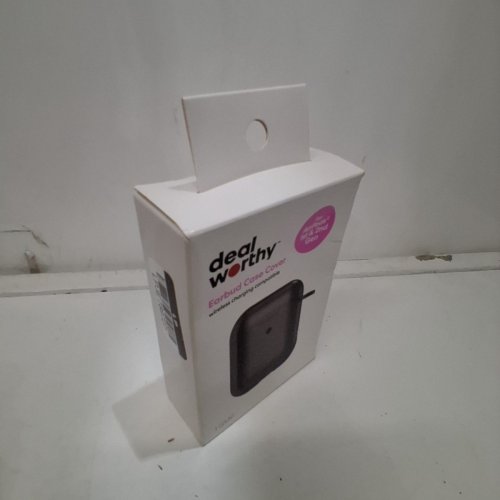 DEALWORTHY AIRPODS CASE WITH WIRELESS CHARGING COMPATIBILITY - FOR APPLE AIRPODS PRO (1ST AND 2ND GEN) - BLACK image 2