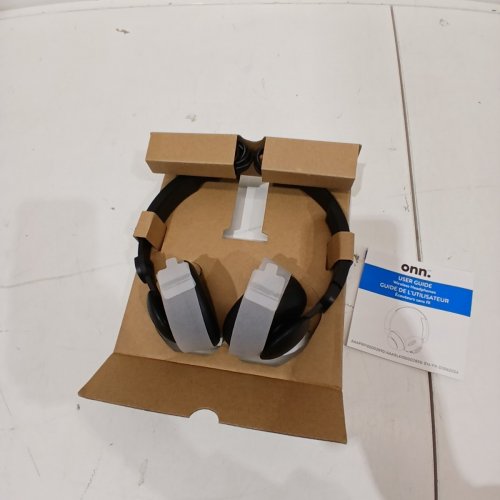 ONN. WIRELESS ON-EAR HEADPHONES - BLACK (ITEM: 2603B) image 2