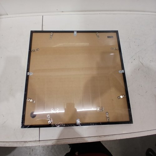 AMERICANFLAT PICTURE FRAME WITH POLISHED PLEXIGLASS - 20" X 20" - BLACK image 3