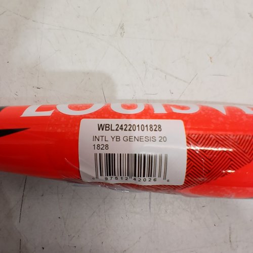 LOUISVILLE SLUGGER GENESIS BASEBALL BAT - 28" - ORANGE image 2