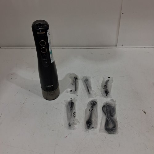 COSLUS RECHARGEABLE WATER FLOSSER/ORAL IRRIGATOR - 300ML - BLACK (MODEL: E40) image 3