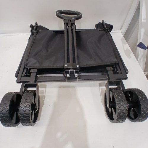GARVEE COLLAPSIBLE WAGON CART, HEAVY DUTY FOLDING WAGON-220LBS- BLACK (MODEL:PPG-356Q17WS) image 3