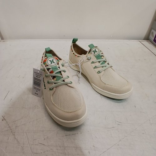 WOMEN'S HURLEY CASTAIC SNEAKER - SIZE 10 - BEIGE/GREEN (STYLE: 5566710) image 2