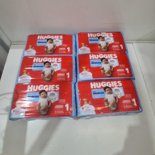 198PK DISNEY HUGGIES LITTLE SNUGGLERS DISPOSABLE BABY DIAPERS - SIZE 1 image 2