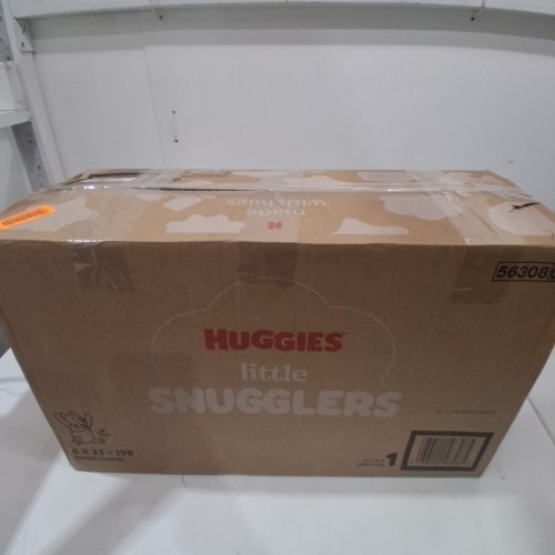 198PK DISNEY HUGGIES LITTLE SNUGGLERS DISPOSABLE BABY DIAPERS - SIZE 1 image 3