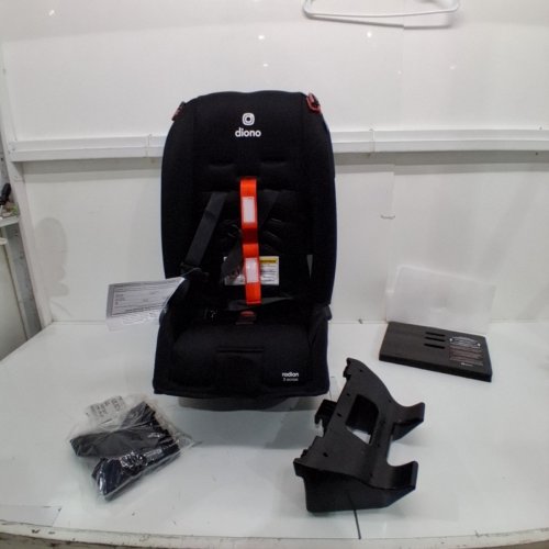 DIONO RADIAN 3R 3-IN-1 CONVERTIBLE REAR/FORWARD FACING CAR SEAT FOR UPTO 10 YEARS - 120LBS CAP - JET BLACK (MODEL: 50620-NA-01) image 3