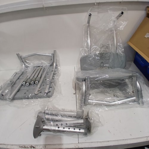 MEDLINE TRANSFER BENCH WITH BACK, KNOCKDOWN - GREY (MODEL: G3-100KBRX1) image 4