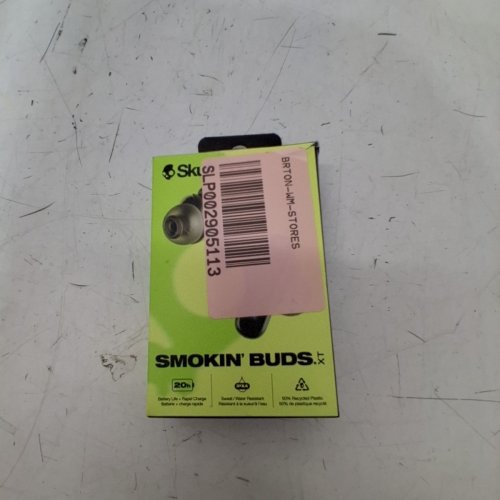 SKULLCANDY SMOKIN' BUDS XT WIRELESS EARBUDS - BLACK (MODEL: SMOKIN' BUDS XT) image 6