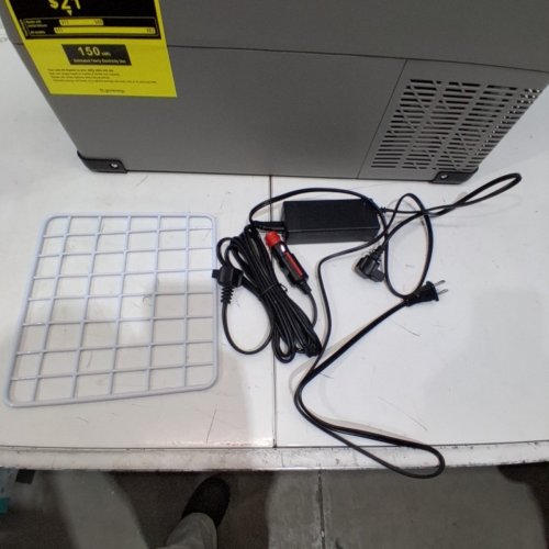 PORTABLE REFRIGERATOR FOR VEHICLE, CAR, TRUCK, RV, BOAT, MINI FRIDGE FREEZER FOR TRAVEL - 12/24V DC & 110-240V AC - 37QT - GREY - (MODEL:CF35) image 5