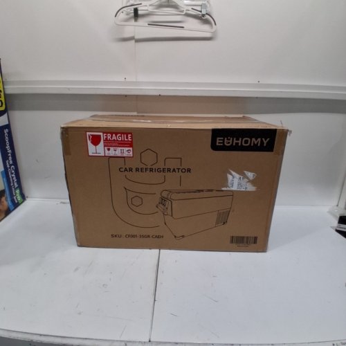 PORTABLE REFRIGERATOR FOR VEHICLE, CAR, TRUCK, RV, BOAT, MINI FRIDGE FREEZER FOR TRAVEL - 12/24V DC & 110-240V AC - 37QT - GREY - (MODEL:CF35) image 6