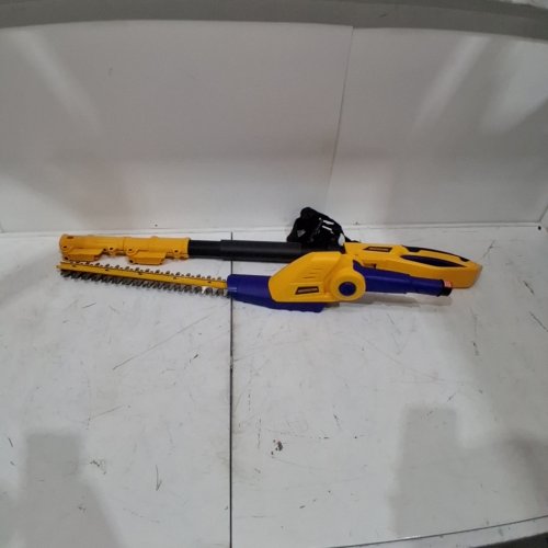 ADOTOCAM CORDLESS POLE HEDGE TRIMMER *TOOL ONLY* - 16" - 20 V - 8FT REACH - YELLOW (MODEL: DPHT400) image 2