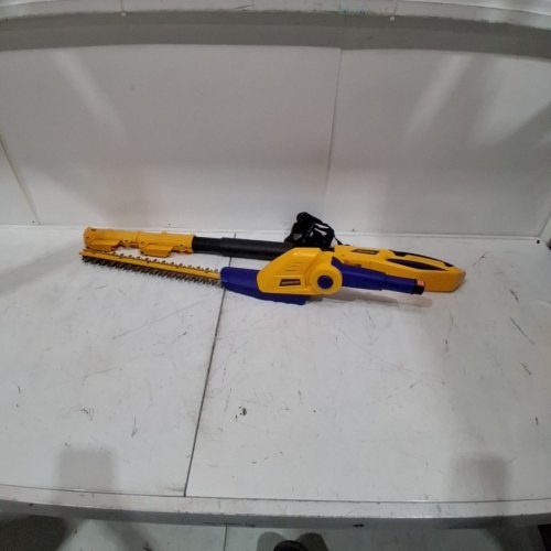 ADOTOCAM CORDLESS POLE HEDGE TRIMMER *TOOL ONLY* - 16" - 20 V - 8FT REACH - YELLOW (MODEL: DPHT400) image 3