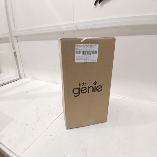 LITTER GENIE PAIL STYLE CAT LITTER WASTE DISPOSAL SYSTEM - WHITE/GREY (MODEL: 00666594210890) image 3