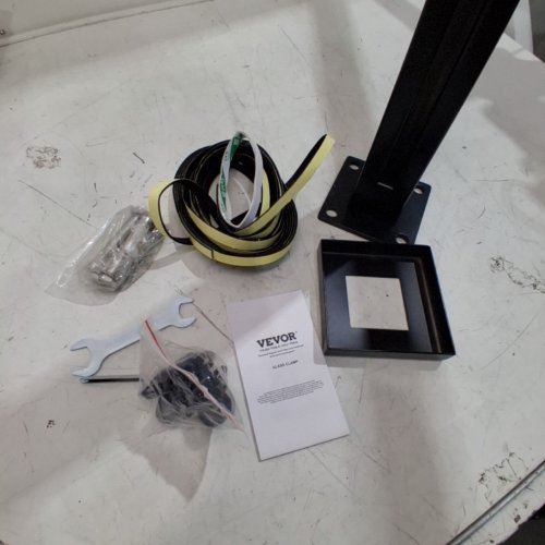 VEVOR GLASS CLAMP RAILING FOR 0.39"-0.47" THICKNESS TEMPERED GLASS - 37.4" image 3