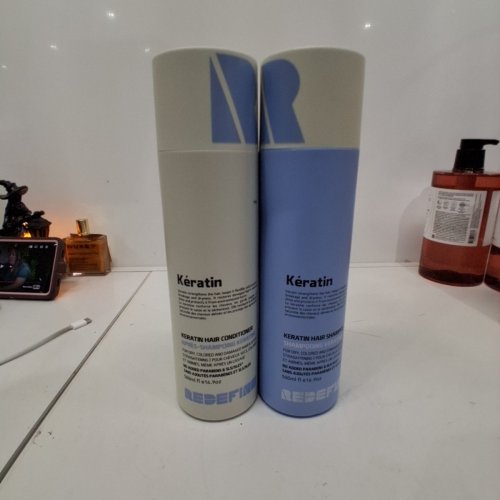 2PC REDEFINE HAIR CARE KERATIN KIT SHAMPOO & CONDITIONER - 500ML/EACH image 3