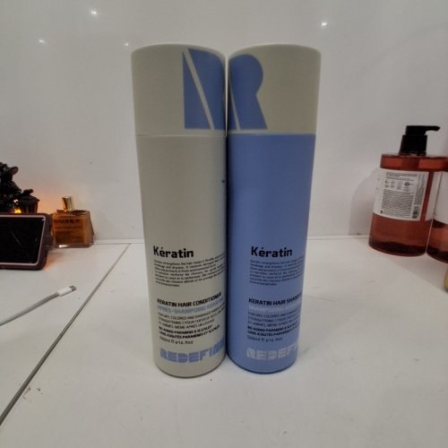 2PC REDEFINE HAIR CARE KERATIN KIT SHAMPOO & CONDITIONER - 500ML/EACH image 4