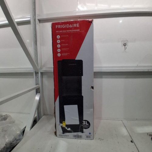 FRIGIDAIRE TOP-LOAD HOT & COLD WATER COOLER/DISPENSER - FITS 3-5 GALLON BOTTLES - BLACK (MODEL: EFWC498) image 8